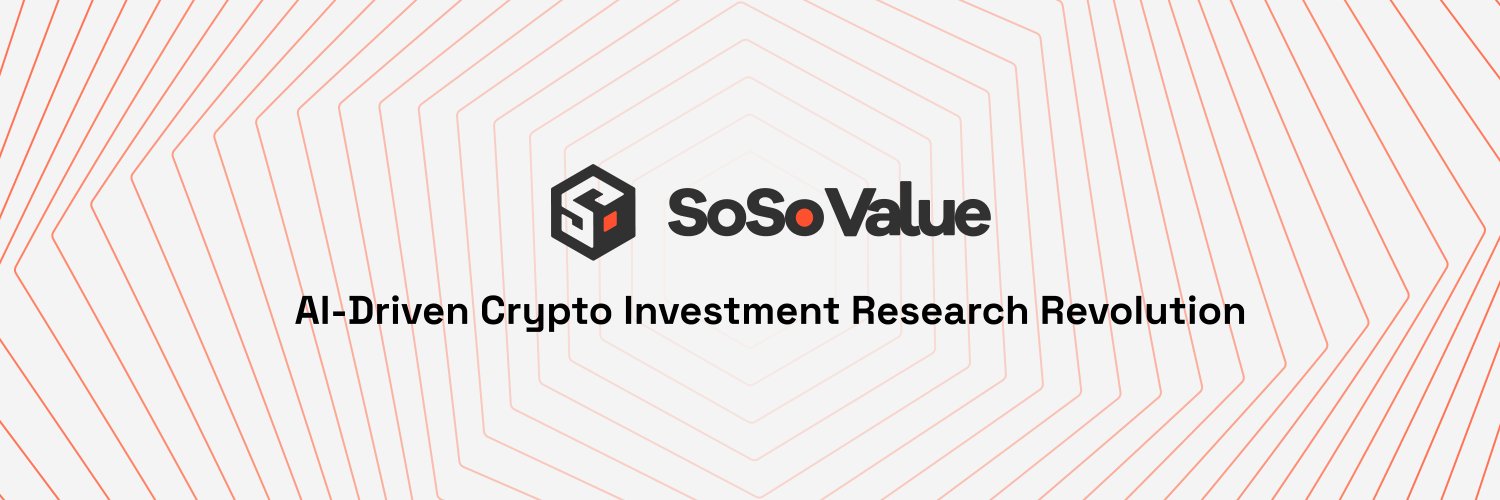 Dashboard of SoSoValue showing detailed financial metrics and analysis for cryptocurrencies.